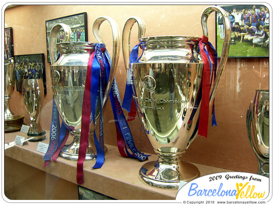 Barca museum at Camp Nou